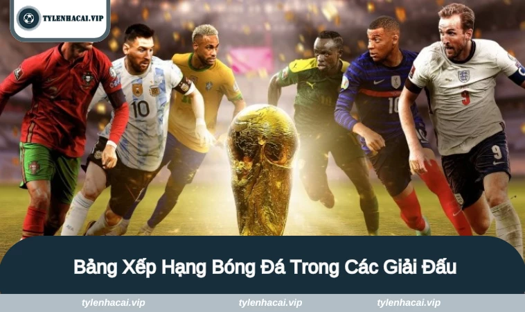 bang xep hang 3 Ý nghĩa của BXH trong các giải đấu